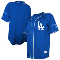 Los Angeles Dodgers Baseball Jersey, Royal Fashion Sportswear Jersey Shirt, Lightweight Breathable Athletic Jersey, Casual Gift for Men
