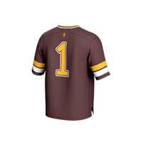 Arizona State Sun Devils Football Jersey, Maroon Fashion Sportswear Jersey Shirt, Lightweight Breathable Athletic Jersey, Casual Gift for Men