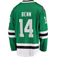 Jamie Benn Dallas Stars Hockey Jersey, Green Breakaway Home Sportswear Jersey Shirt, Long Sleeve Hockey Sweater Jersey, Casual Gift for Men