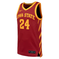 Iowa State Cyclones Basketball Jersey, Cardinal Sportswear Jersey Shirt, Sleeveless Athletic Tank Jersey, Casual Gift for Men, Style 202292180