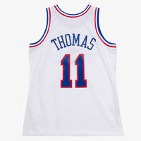 NBA Isiah Thomas 1992 All-Star East Authentic Basketball Jersey, Sportswear Jersey Shirt, Sleeveless Athletic Tank Jersey, Casual Gift for Men