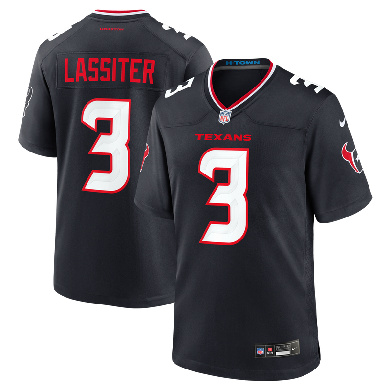 Kamari Lassiter Houston Texans Football Jersey, Sportswear Jersey Shirt, Lightweight Athletic Jersey, Casual Gift for Men, Style 203972289