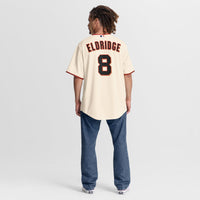 Bryce Eldridge San Francisco Giants Baseball Jersey, Cream Sportswear Jersey Shirt, Lightweight Breathable Athletic Jersey, Casual Gift for Men