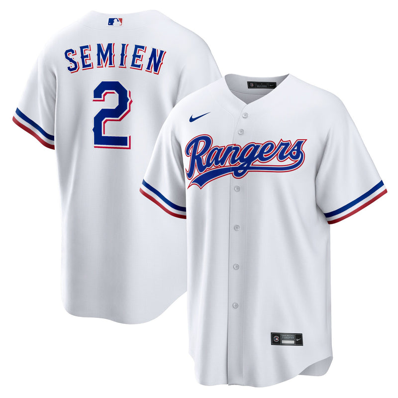 Marcus Semien Texas Rangers Baseball Jersey, White Replica Sportswear Jersey Shirt, Lightweight Breathable Athletic Jersey, Casual Gift for Men