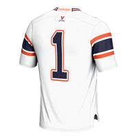 Virginia Cavaliers Football Jersey, White Sportswear Jersey Shirt, Lightweight Breathable Athletic Jersey, Casual Gift for Men, Style 200665383
