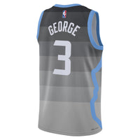 Keyonte George Utah Jazz Basketball Jersey, Gray Swingman Sportswear Jersey Shirt, Sleeveless Athletic Tank Jersey, Casual Gift for Men