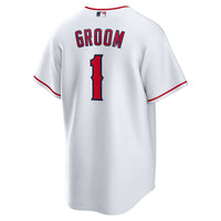 Los Angeles Angels Baseball Jersey, White Sportswear Jersey Shirt, Lightweight Breathable Athletic Jersey, Casual Gift for Men, Style 202855869