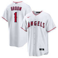 Los Angeles Angels Baseball Jersey, White Sportswear Jersey Shirt, Lightweight Breathable Athletic Jersey, Casual Gift for Men, Style 202855869
