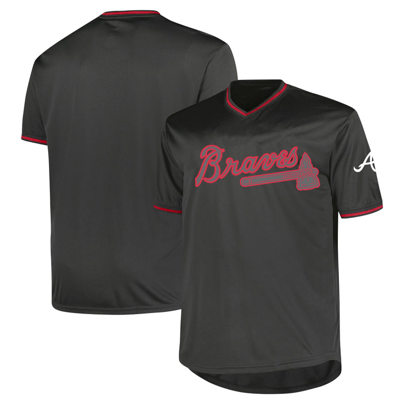 Atlanta Braves Baseball Jersey, Charcoal Fashion Sportswear Jersey Shirt, Lightweight Breathable Athletic Jersey, Casual Gift for Men