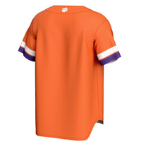 Clemson Tigers Baseball Jersey, Orange Sportswear Jersey Shirt, Lightweight Breathable Athletic Jersey, Casual Gift for Men