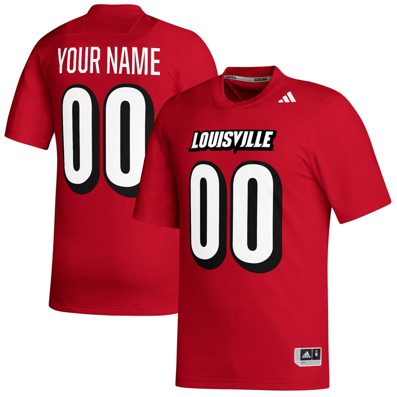 Louisville Cardinals Football Jersey, Red Sportswear Jersey Shirt, Lightweight Breathable Athletic Jersey, Casual Gift for Men, Style 200464418