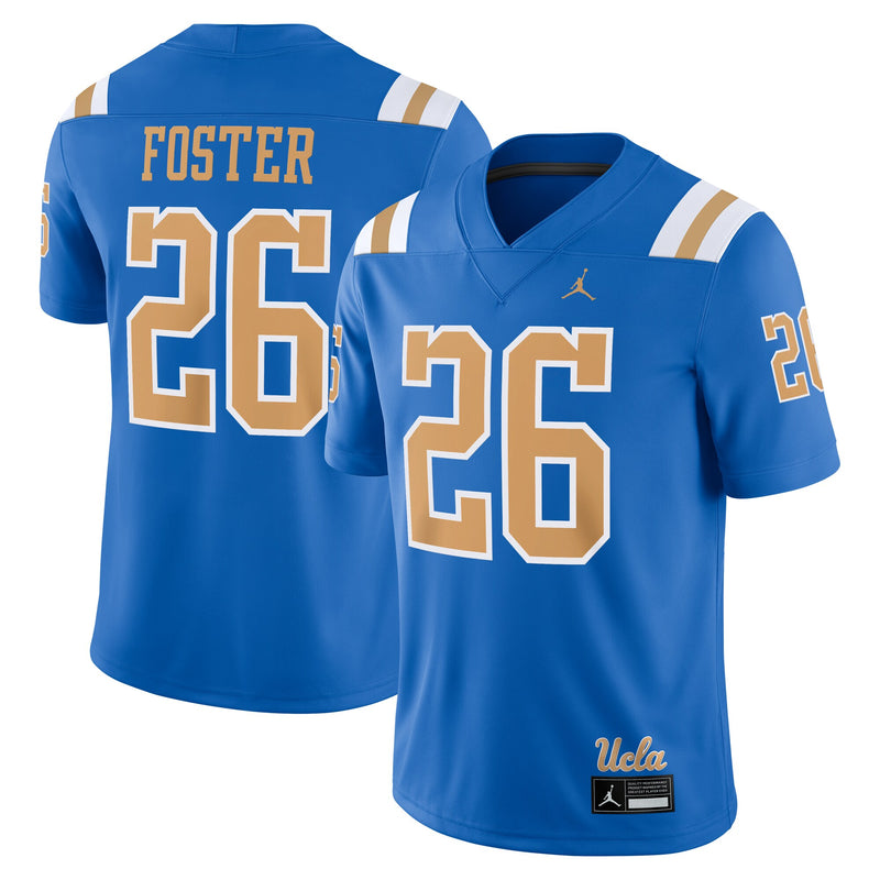 UCLA Bruins Football Jersey, Blue Game Home Sportswear Jersey Shirt, Lightweight Breathable Athletic Jersey, Casual Gift for Men