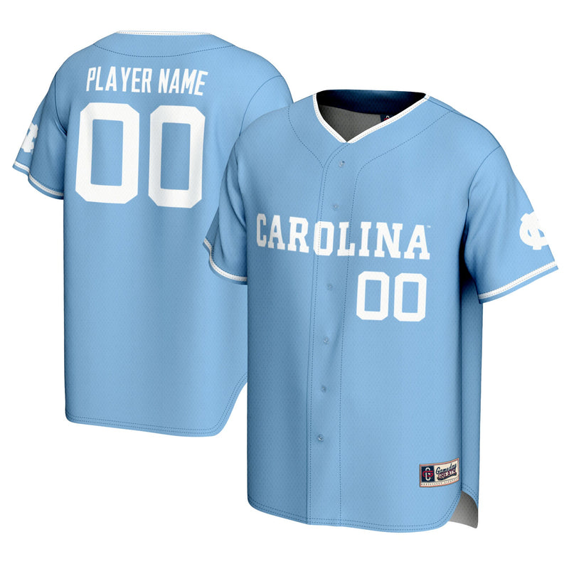 North Carolina Tar Heels Baseball Jersey, Sportswear Jersey Shirt, Lightweight Breathable Athletic Jersey, Casual Gift for Men, Style 201214288