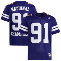 Washington Huskies Football Jersey, Purple Sportswear Jersey Shirt, Lightweight Breathable Athletic Jersey, Casual Gift for Men, Style 202538877