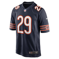 Tyrique Stevenson Chicago Bears Football Jersey, Navy Game Sportswear Jersey Shirt, Lightweight Breathable Athletic Jersey, Casual Gift for Men