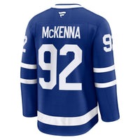Gavin McKenna Toronto Maple Leafs Hockey Jersey, Blue Premium Sportswear Jersey Shirt, Long Sleeve Hockey Sweater Jersey, Casual Gift for Men