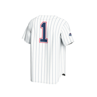 Florida Atlantic Owls Baseball Jersey, White Fashion Sportswear Jersey Shirt, Lightweight Breathable Athletic Jersey, Casual Gift for Men