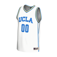 UCLA Bruins Basketball Jersey, White Fashion Lightweight Sportswear Jersey Shirt, Sleeveless Athletic Tank Jersey, Casual Gift for Men