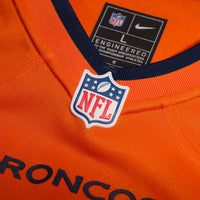 Nate Adkins Denver Broncos Football Jersey, Orange Game Sportswear Jersey Shirt, Lightweight Breathable Athletic Jersey, Casual Gift for Men