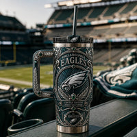 PHI Midnight Legacy - Ornate Emerald Crest Tumbler
