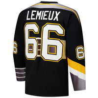 Mario Lemieux Pittsburgh Penguins Hockey Jersey, Sportswear Jersey Shirt, Long Sleeve Hockey Jersey, Casual Gift for Men, Style 201979139