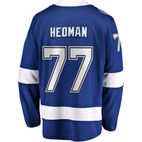 Victor Hedman Tampa Bay Lightning Hockey Jersey, Sportswear Jersey Shirt, Long Sleeve Hockey Sweater Jersey, Casual Gift for Men, Style 3055709