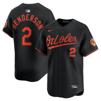 Gunnar Henderson Baltimore Orioles Baseball Jersey, Black Sportswear Jersey Shirt, Lightweight Breathable Athletic Jersey, Casual Gift for Men