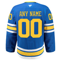 St. Louis Blues Hockey Jersey, Blue Authentic Sportswear Jersey Shirt, Long Sleeve Hockey Sweater Jersey, Casual Gift for Men, Style 203134967
