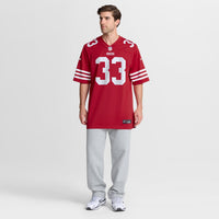 Roger Craig San Francisco 49ers Football Jersey, Scarlet Sportswear Jersey Shirt, Lightweight Breathable Athletic Jersey, Casual Gift for Men