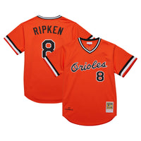 Cal Ripken Jr. Baltimore Orioles Baseball Jersey, Orange Sportswear Jersey Shirt, Lightweight Breathable Athletic Jersey, Casual Gift for Men