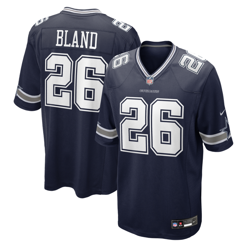 DaRon Bland Dallas Cowboys Football Jersey, Navy Game Sportswear Jersey Shirt, Lightweight Breathable Athletic Jersey, Casual Gift for Men
