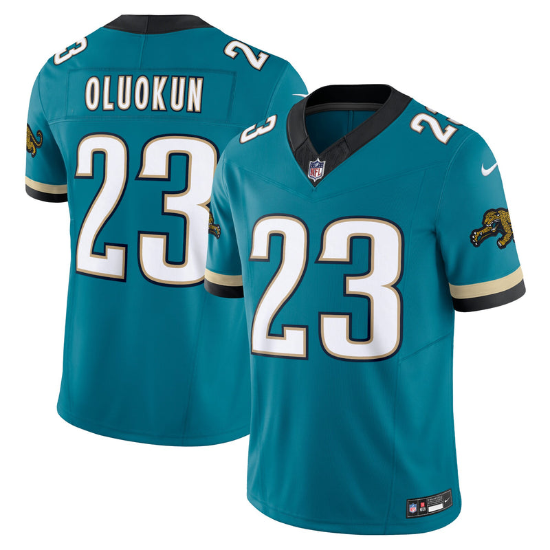 Foye Oluokun Jacksonville Jaguars Football Jersey, Sportswear Jersey Shirt, Lightweight Athletic Jersey, Casual Gift for Men, Style 200598622