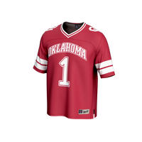 Oklahoma Sooners Lightweight Collegiate Football Jersey, Sportswear Jersey Shirt, Lightweight Breathable Athletic Jersey, Casual Gift for Men