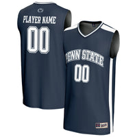 Penn State Nittany Lions Basketball Jersey, Navy Fashion Sportswear Jersey Shirt, Sleeveless Athletic Tank Jersey, Casual Gift for Men
