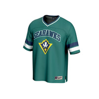 UNC Wilmington Seahawks Football Jersey, Teal Sportswear Jersey Shirt, Lightweight Breathable Athletic Jersey, Casual Gift for Men