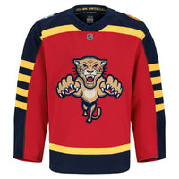 Florida Panthers Hockey Jersey, Red Authentic Classic Sportswear Jersey Shirt, Long Sleeve Hockey Sweater Jersey, Casual Gift for Men