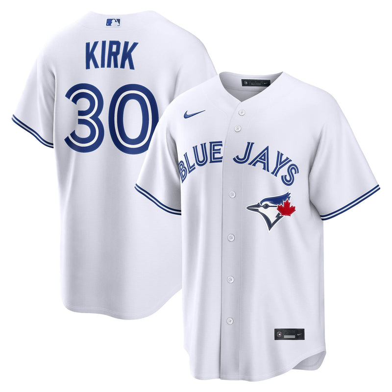 Alejandro Kirk Toronto Blue Jays Baseball Jersey, White Sportswear Jersey Shirt, Lightweight Breathable Athletic Jersey, Casual Gift for Men