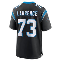 Rashard Lawrence Carolina Panthers Football Jersey, Black Sportswear Jersey Shirt, Lightweight Breathable Athletic Jersey, Casual Gift for Men