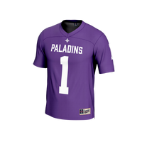 Furman Paladins Football Jersey, Purple Fashion Lightweight Sportswear Jersey Shirt, Lightweight Breathable Athletic Jersey, Casual Gift for Men
