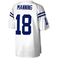 Peyton Manning Indianapolis Colts Football Jersey, White Sportswear Jersey Shirt, Lightweight Breathable Athletic Jersey, Casual Gift for Men