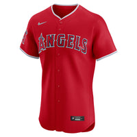 Los Angeles Angels Baseball Jersey, Red Elite Alternate Sportswear Jersey Shirt, Lightweight Breathable Athletic Jersey, Casual Gift for Men