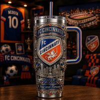 CIN Now and Forever - Ornate Crest Tumbler