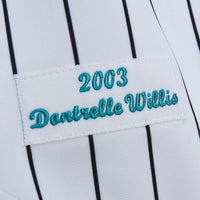 Dontrelle Willis Florida Marlins Baseball Jersey, White Sportswear Jersey Shirt, Lightweight Breathable Athletic Jersey, Casual Gift for Men
