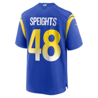 Omar Speights Los Angeles Rams Football Jersey, Royal Game Sportswear Jersey Shirt, Lightweight Breathable Athletic Jersey, Casual Gift for Men