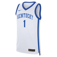 Kentucky Wildcats Football Jersey, White Replica Home Sportswear Jersey Shirt, Lightweight Breathable Athletic Jersey, Casual Gift for Men