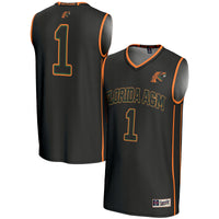 Florida A&M Rattlers Lightweight Basketball Jersey, Black Sportswear Jersey Shirt, Sleeveless Athletic Tank Jersey, Casual Gift for Men