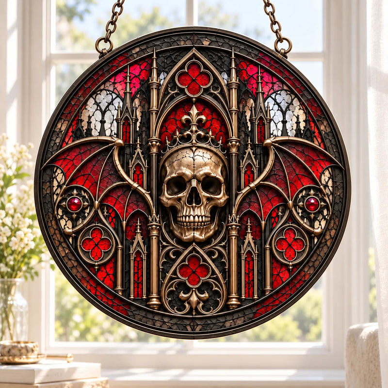 Reliquary - Skull, Arch and the Symmetry of Stillness