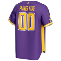 ECU Pirates Baseball Jersey, Purple Sportswear Jersey Shirt, Lightweight Breathable Athletic Jersey, Casual Gift for Men, Style 201141623