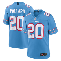 Tony Pollard Tennessee Titans Football Jersey, Light Blue Sportswear Jersey Shirt, Lightweight Breathable Athletic Jersey, Casual Gift for Men
