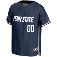 Penn State Nittany Lions Baseball Jersey, Sportswear Jersey Shirt, Lightweight Breathable Athletic Jersey, Casual Gift for Men, Style 201141645